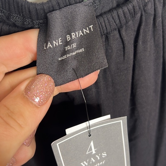 NWT Lane Bryant Black Convertible A-line Dress - Picture 7 of 16